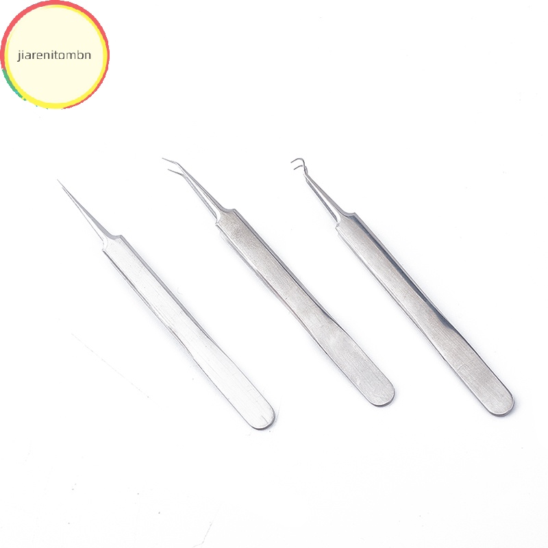 Jiarenitombn Nhíp Đầu Nhọn Loại Bỏ Mụn Đầu Đen Chăm Sóc Da Mặt vn