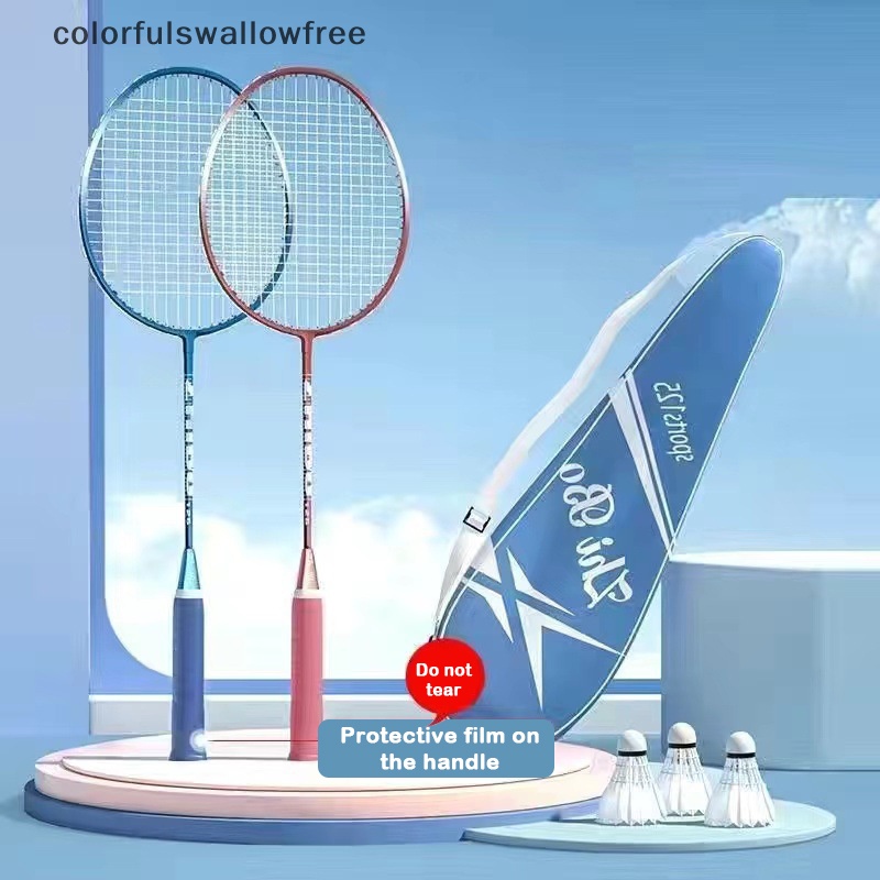 Bộ Vợt Cầu Lông Đơn / Đôi Siêu Nhẹ Bền Bỉ Dành Cho Nam Và Nữ abc