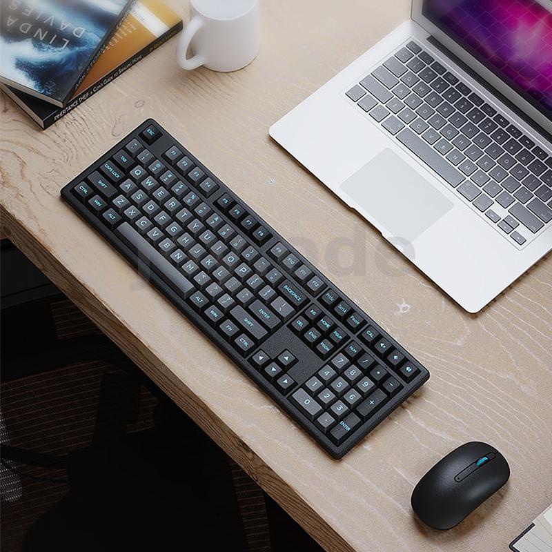 Bộ Bàn Phím Và Chuột Không Dây akko mx108 2.4g Cho Máy Tính