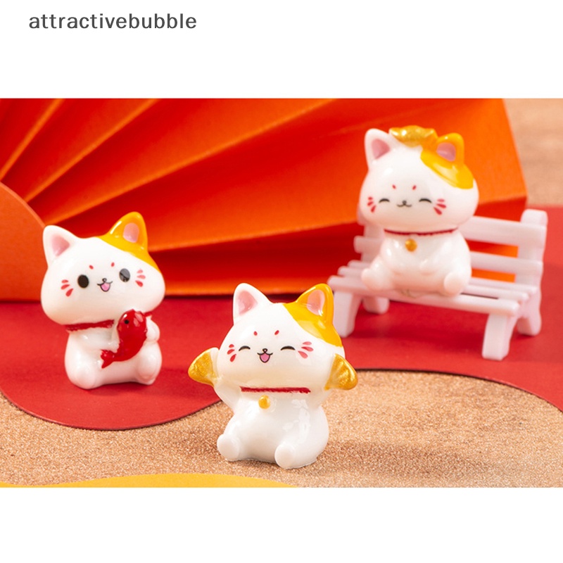 Atvn Búp Bê Mèo May Mắn Nhỏ Nhắn Để Bàn Trang Trí Dễ Thương Sáng Tạo Làm Quà Tặng Cho Trẻ Em martijn