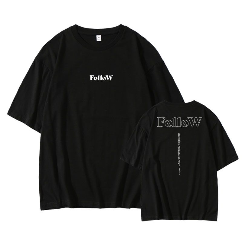 Áo Thun cotton Tay Ngắn Dáng Rộng In Hình Nhóm Nhạc seventeen Thời Trang Hàn Quốc Cho Nam Và Nữ