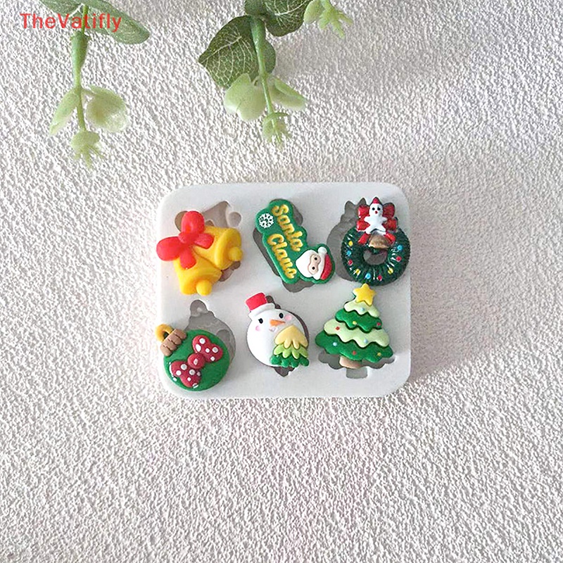 1 Khuôn silicone Làm Bánh Hình Người Tuyết diy