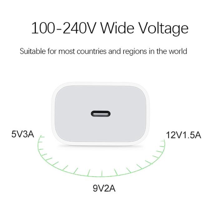 XIAOMI Bộ 5 Cáp Sạc Nhanh 20w pd 30w Cho iphone 14 13 12 11 pro max xs xr x8 + type c