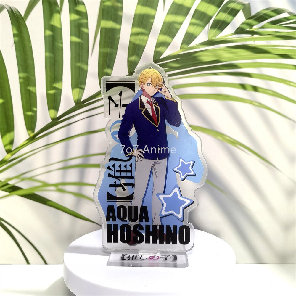 Mô hình Standee Anime OSHI NO KO Acrylic Hoshino Ai Akuamarin Rubii Arima Kana MEM CYO Kurokawa Akane phụ kiện trang trí