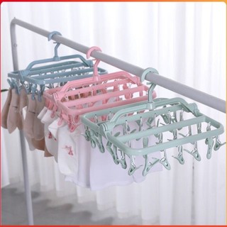 Móc phơi quần áo 32 kẹp móc phơi đồ _gd888