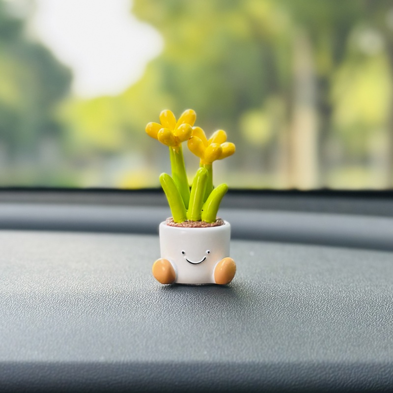 Mới!!!! Mô Hình Búp Bê mini Dễ Thương Dùng Trang Trí Xe Hơi / Nhà Cửa / Văn Phòng