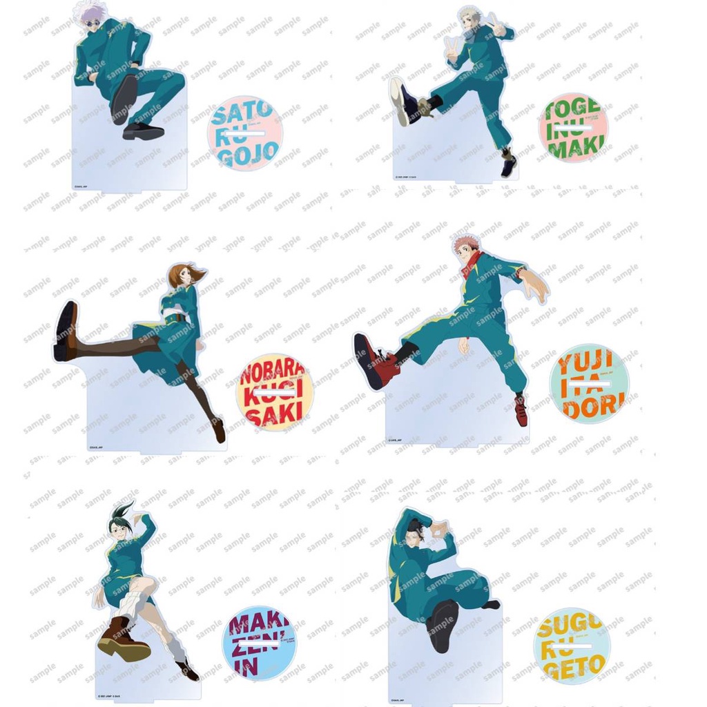 Kira Giá Đỡ Mô Hình Nhân Vật anime jujutsu kaisen gojo satoru geto suguru zenin Trượt Ván Bằng acrylic