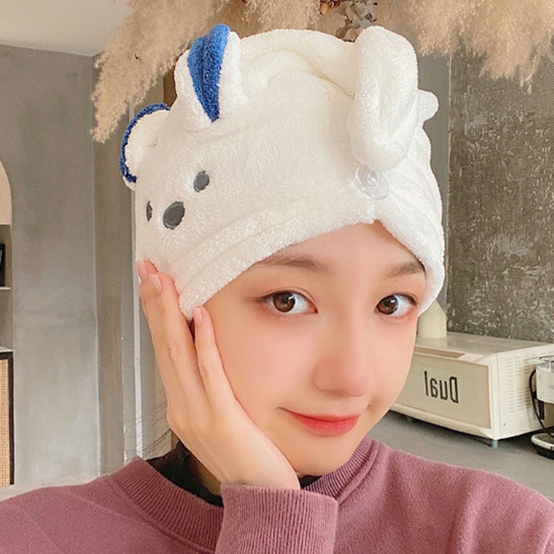 Khăn siêu thấm dành cho nữ dầu gội đầu salon tóc mũ đặc biệt