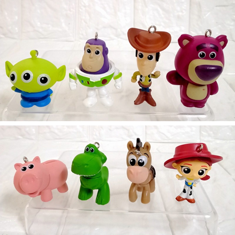 Móc Khóa Hình buzz lightyear woody lotso Trong toy story