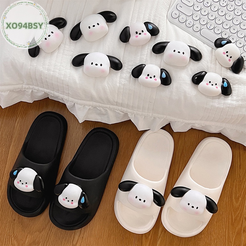 Xo94bsy Miếng Dán Silicon Hình Chú Chó Hoạt Họa 3d Dễ Thương Trang Trí Điện Thoại / Cốc Nước / Máy Tính diy Thích Hợp Làm Quà Tặng Đồ Chơi vn