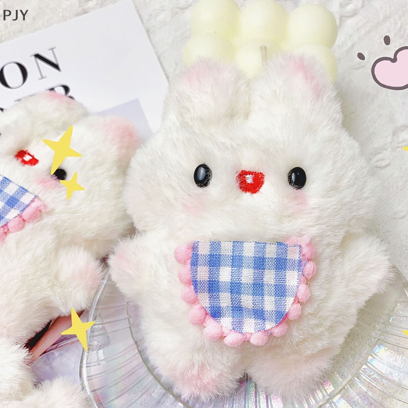 Thỏ Nhồi Bông Mềm Mại Treo Móc Khóa Trang Trí diy