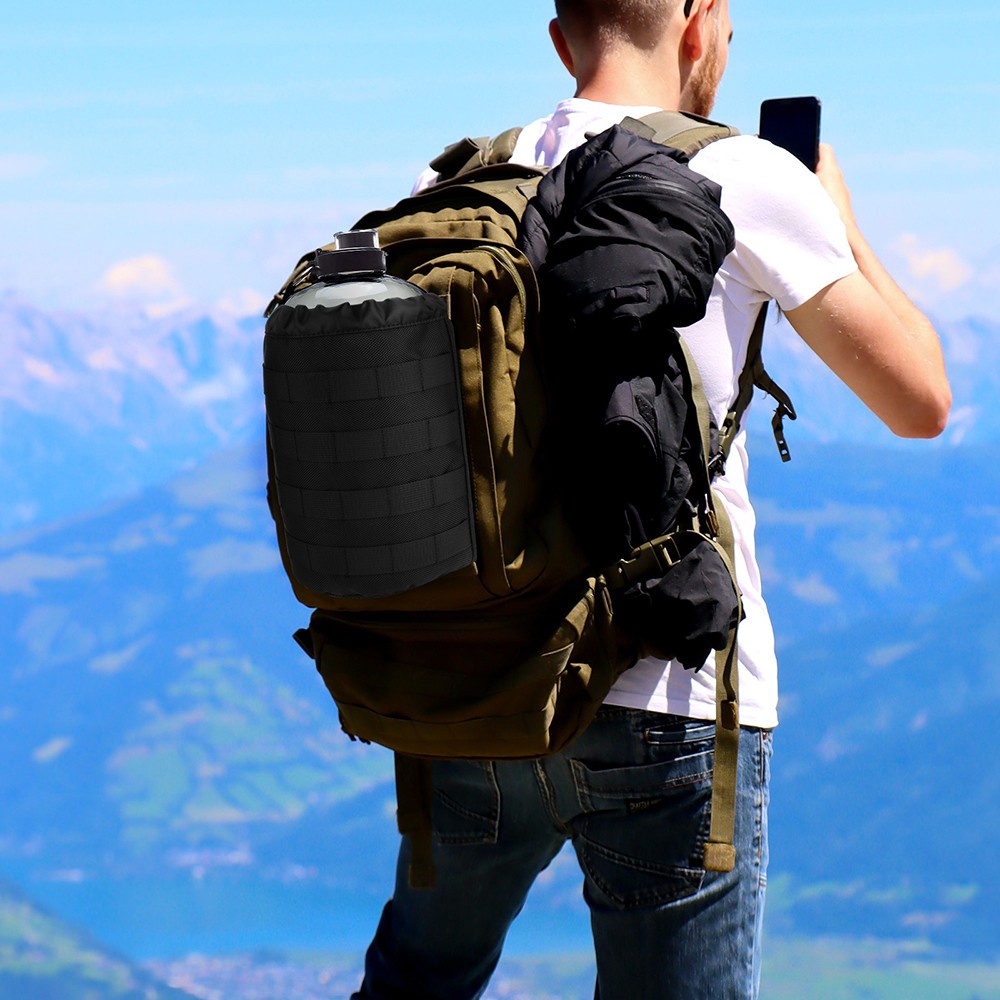 Túi Đựng Bình Nước Sinh Tồn luc 600d Chất Liệu nylon Sức Chứa Lớn