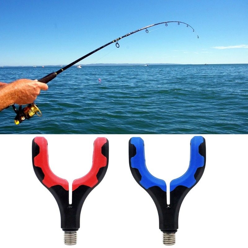TO Fishing Rod Rest Head UShaped Bracket Rod Grips Rest Fishing Rod Holder Coarse Carp Fishing Tackl