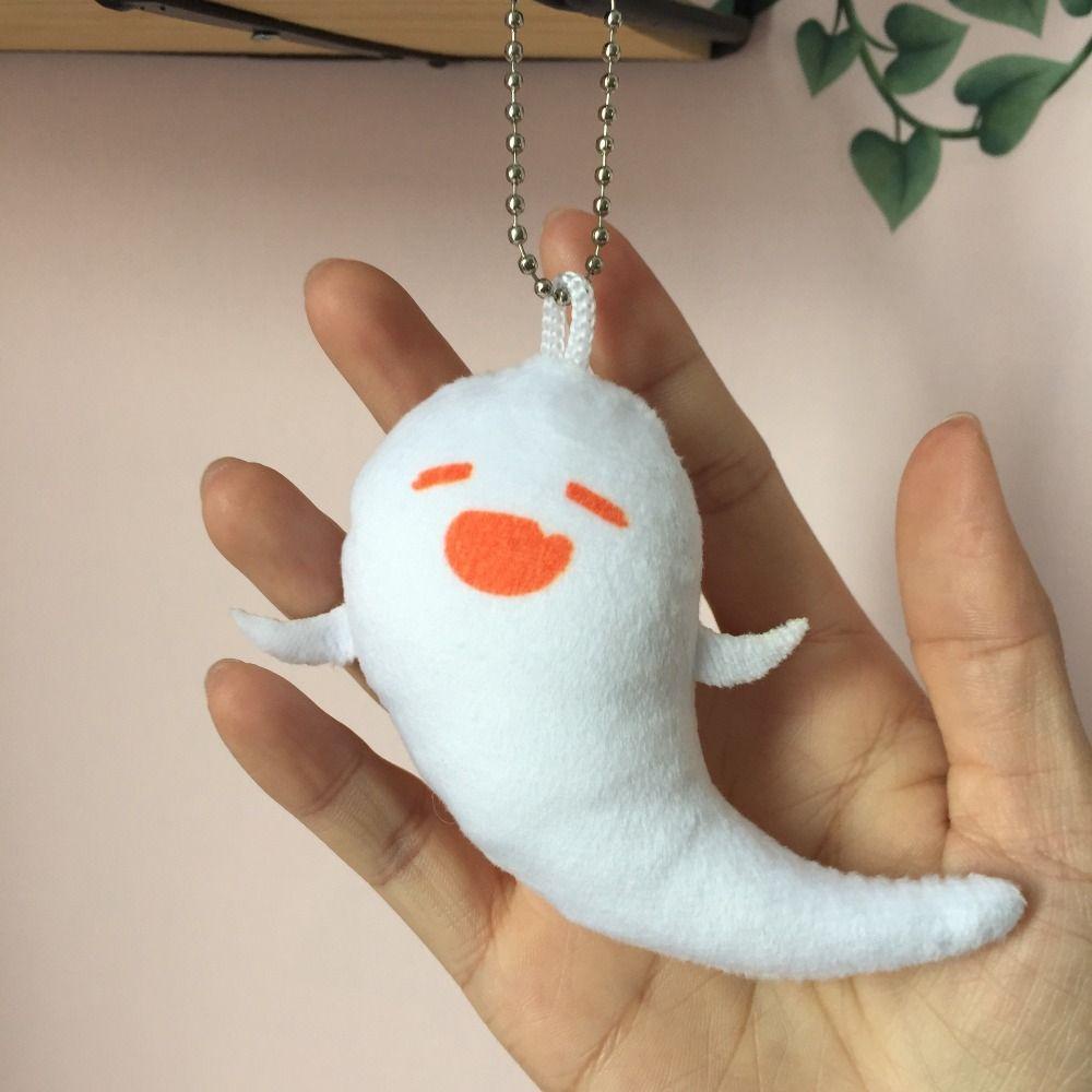 Dyruidoj Thú Nhồi Bông Mềm Mại Treo Móc Khóa Hình Ma Quỷ Màu Trắng Sáng Tạo Làm Quà halloween Cho Bé