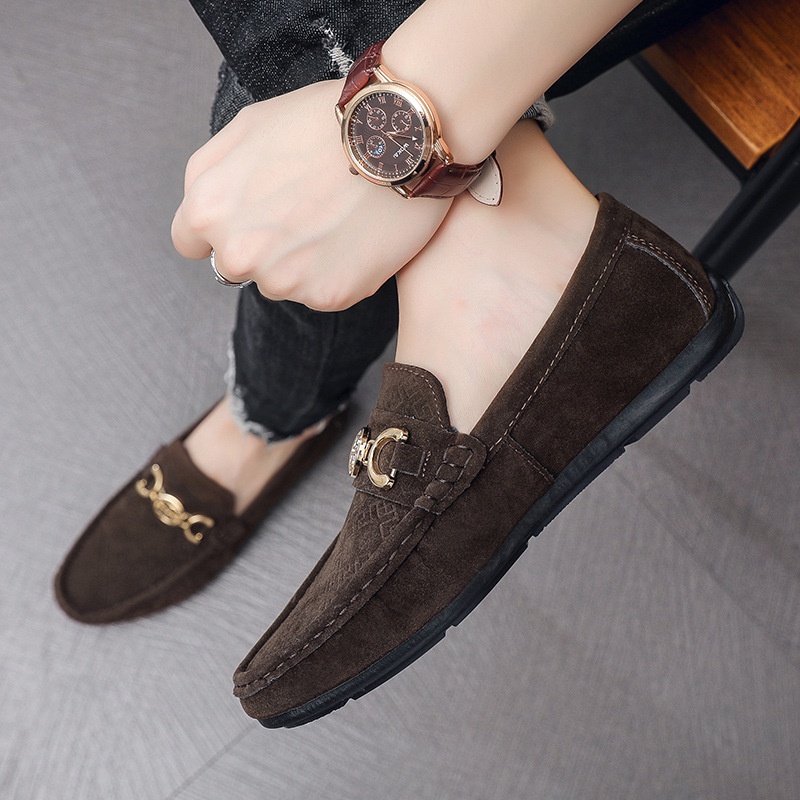 Giày Lười Da Thời Trang Lịch Lãm Cho Nam