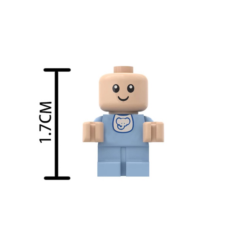 Dễ Thương Bộ Đồ Chơi Lắp Ráp Mô Hình Thành Phố Sáng Tạo Cho Bé