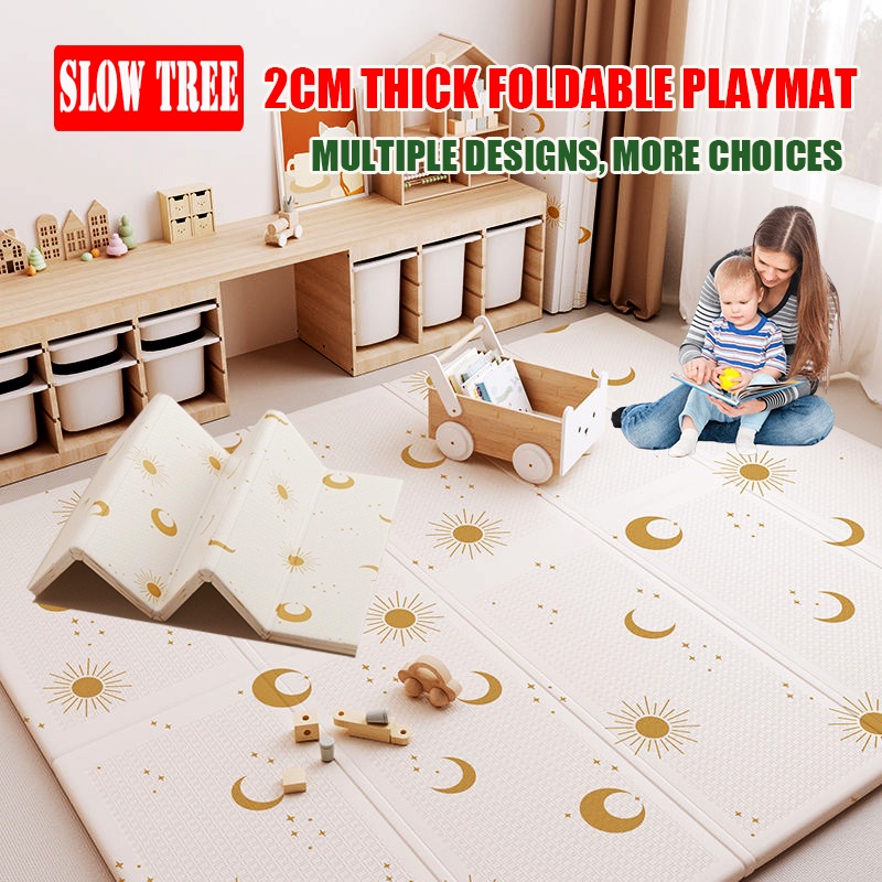 Thảm Xốp Chống Thấm Nước 2.0cm Họa Tiết Hoạt Hình Xinh Xắn Dành Cho Bé