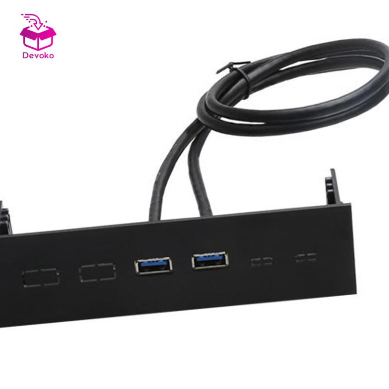 Bảng Điều Khiển Trung Tâm Ổ Đĩa Trước usb 5.25 inch Cho Máy Tính