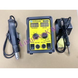 Trạm hàn khò gordak 968d mới chính hãng ! .