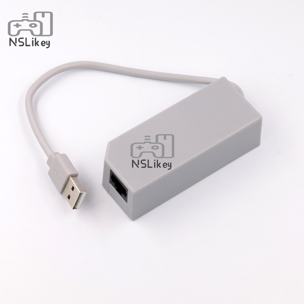 1 Chiếc USB Internet Ethernet LAN Adapter Cho Nintend Wii Console USB Internet Ethernet LAN Adapter