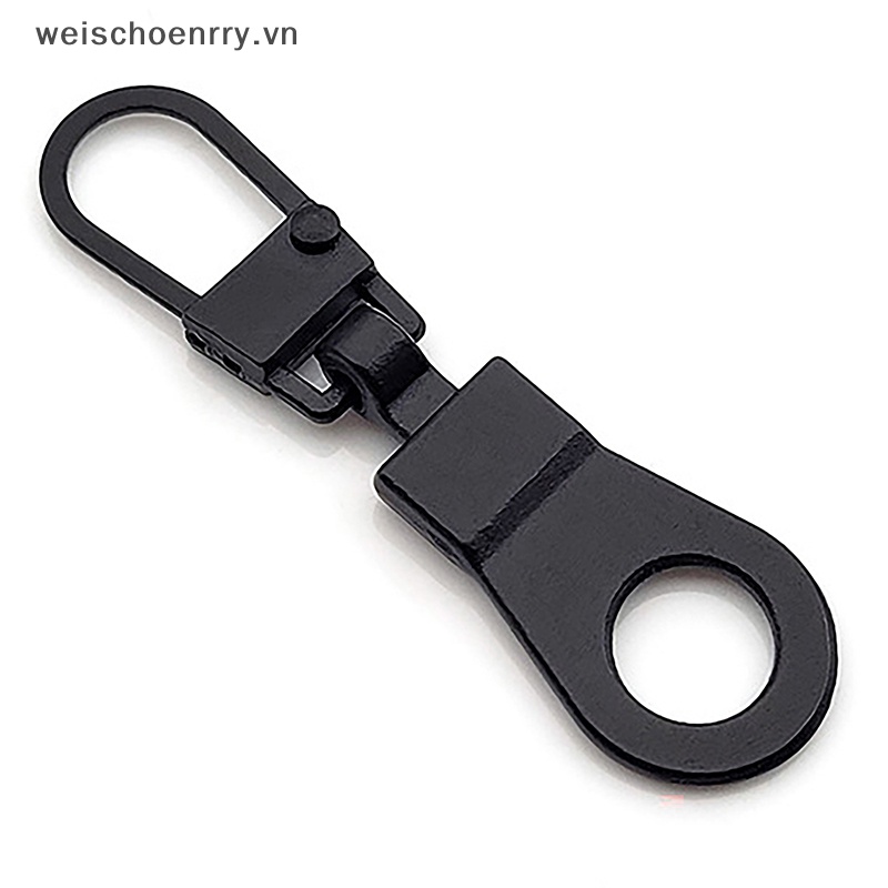 Ww Set 5 Phụ Kiện Khóa Kéo Kim Loại Có Thể Tháo Rời Thay Thế Cho Ba Lô Túi Xách