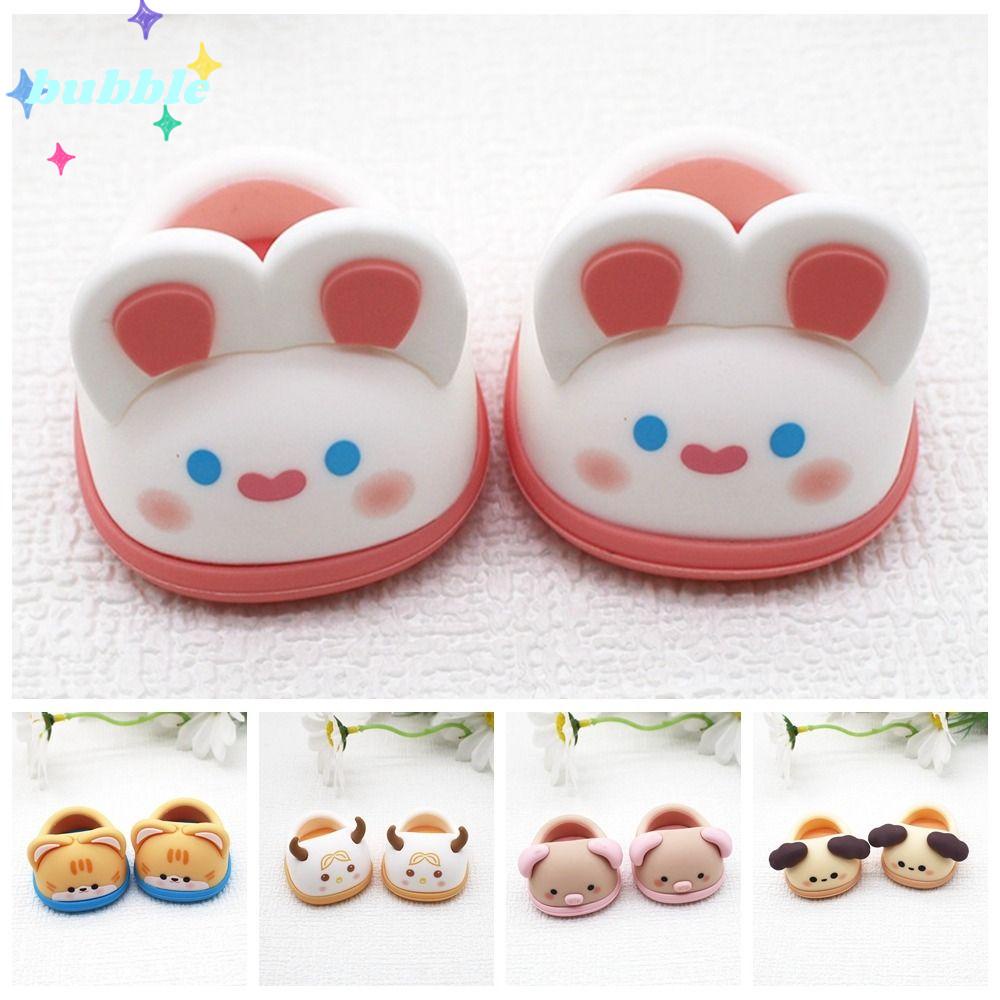 Giày Búp Bê Cao Su Mềm 20cm Phối Hình Động Vật Dễ Thương