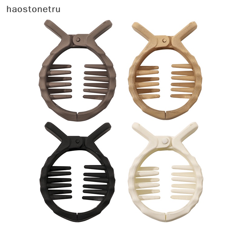 Ru Kẹp Tóc Nhỏ Màu Trơn Nhám Thời Trang Cho Nữ