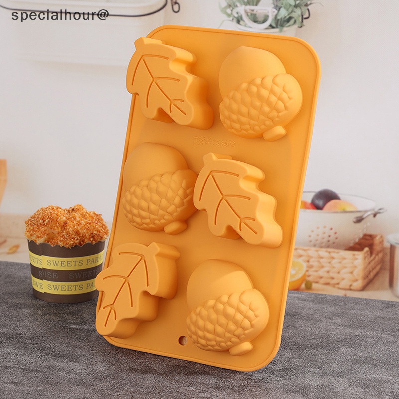 Khuôn Silicon Làm Bánh Kẹo Hình Quả Bí Ngô halloween Mới