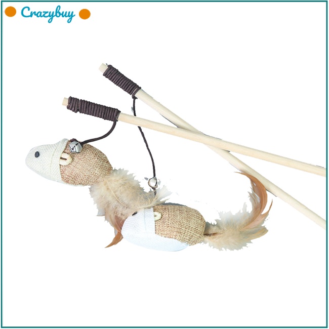 Cr Dây Treo Trang Trí Hình Mèo Hoạt Hình Bằng Gỗ + cotton Co Giãn