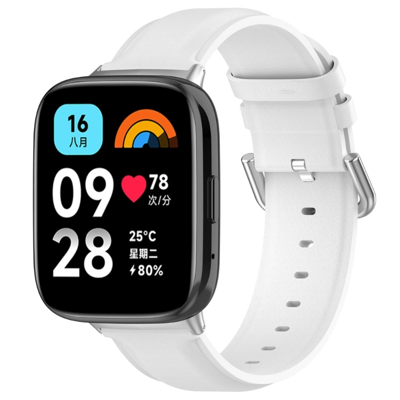 Ior Dây Đeo Bằng Da pu Thoáng Khí Thoải Mái Cho Đồng Hồ Thông Minh redmi watch 3 active lite