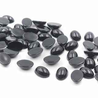 (Gói 10 cái) Mắt thú dán hình Oval nhiều cỡ
