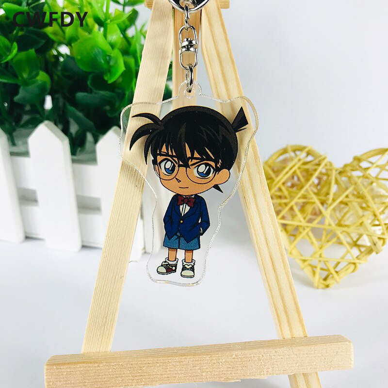 Móc khoá thám tử lừng danh conan Anime Detective Conan Keychain Kudo Shinichi Phụ kiện trang trí chibi cute