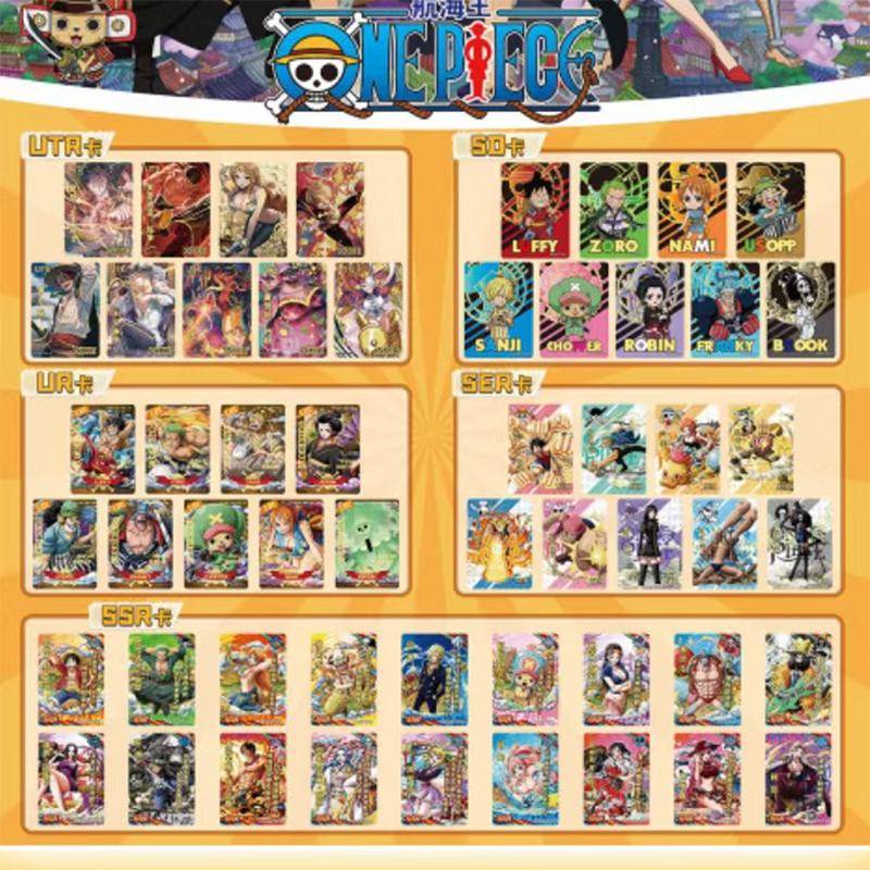 Sách Sưu Tầm Thẻ Bài Hình Nhân Vật Luffy Chopper Trong One Piece Độc Đáo