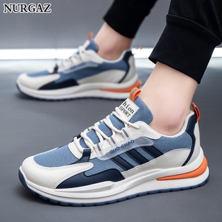 Nurgaz Giày Thể Thao Thoáng Khí Thời Trang Cho Nam Giày thể thao ngoài trời Giày đế mềm êm ái chống mòn