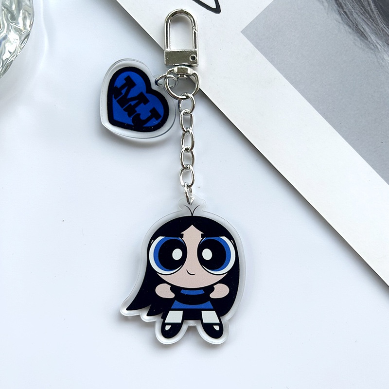 Móc Khóa Hai Mặt acrylic Phong Cách kpop Nans get up Cobrand Cao Bồi minji peripheral