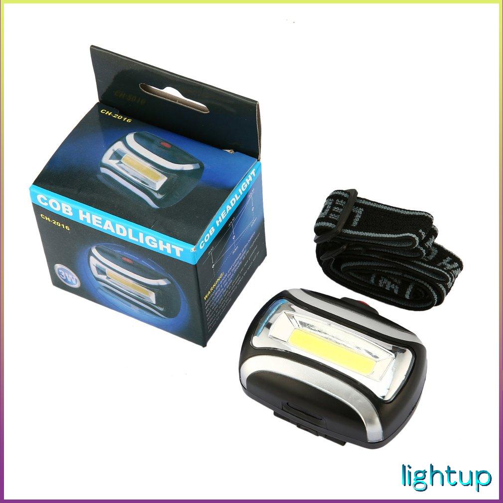 2000Lm Led Headlamp Headlight Flashlight Head Light Lamp Cob Torch