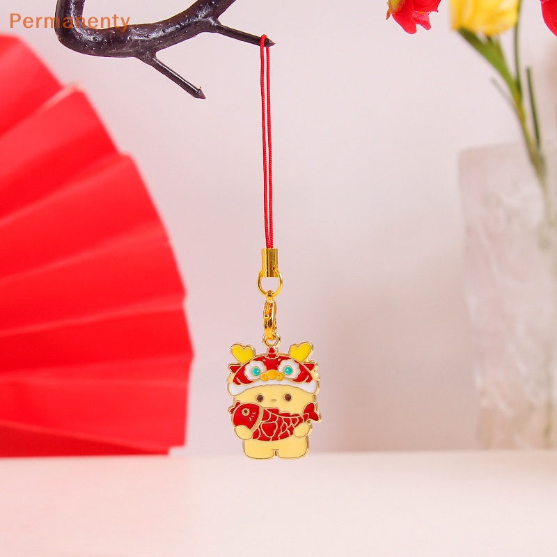 Móc Khóa Điện Thoại Bằng Hợp Kim Hình Rồng Dễ Thương 2024