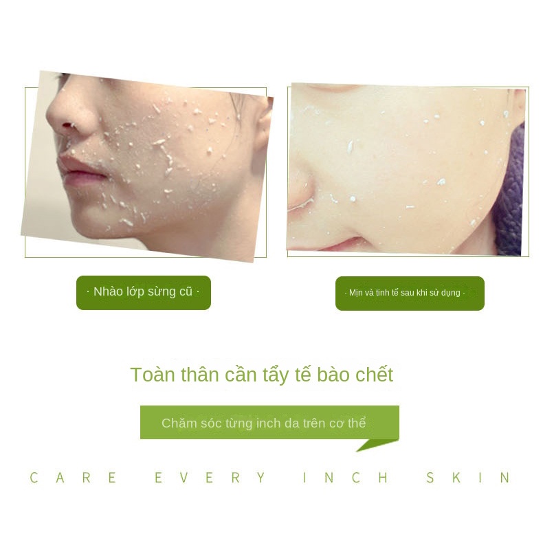 Aloe gel Tẩy Tế Bào Chết Nhẹ Nhàng Làm Sạch Sâu 100g
