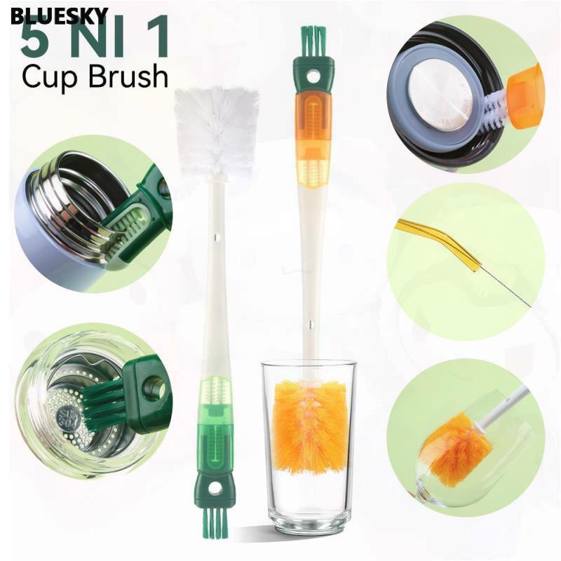 5 Trong 1 Vệ Sinh Ly Cốc Cọ Bàn Chải Vệ Sinh Ly Cốc Hình