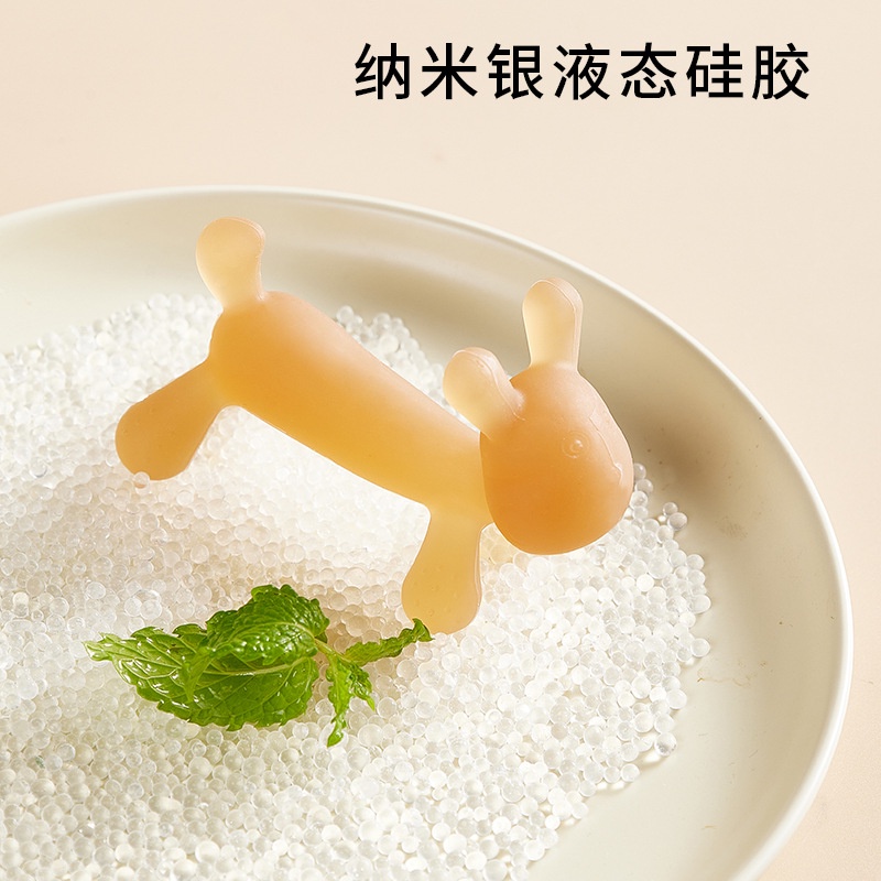 Keo Dán Răng Cho Bé 0-36 Tháng Tuổi Hình Thỏ Dễ Thương