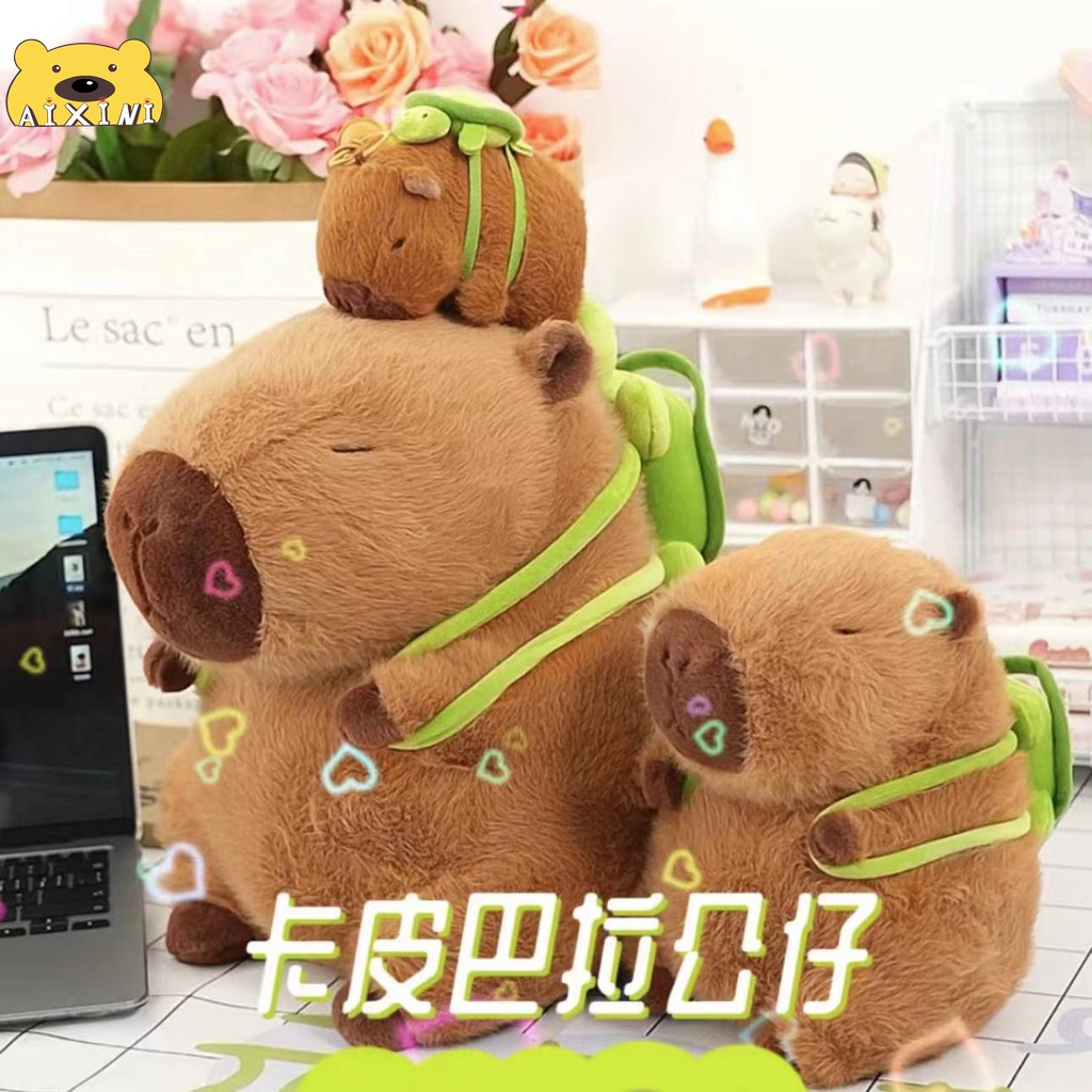 Gấu Bông Capybara Bông Gối Ôm Nhồi Bông Capybara Đáng Yêu