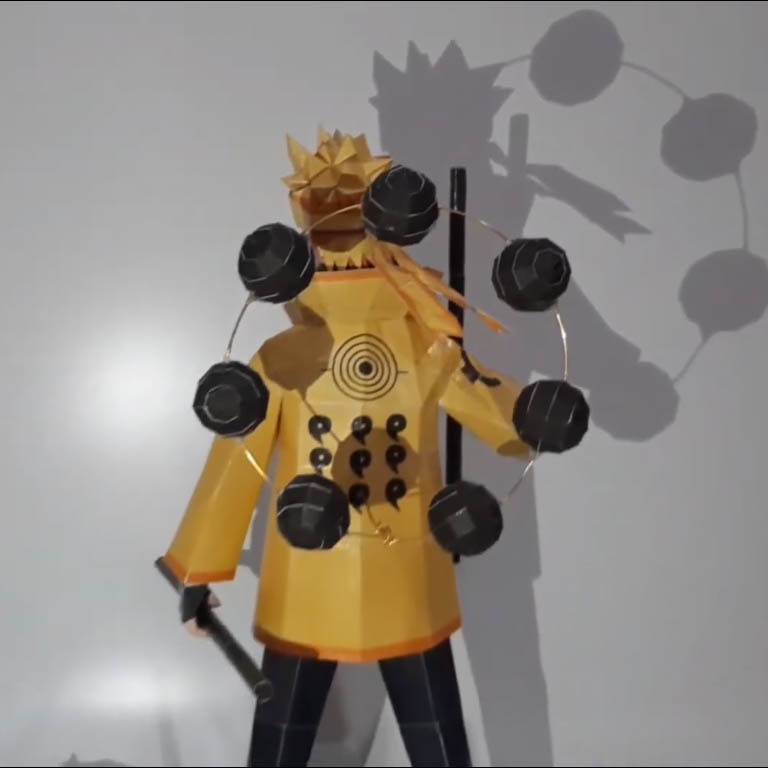 Mô hình giấy anime  Uzumaki Naruto Rikudou Sennin