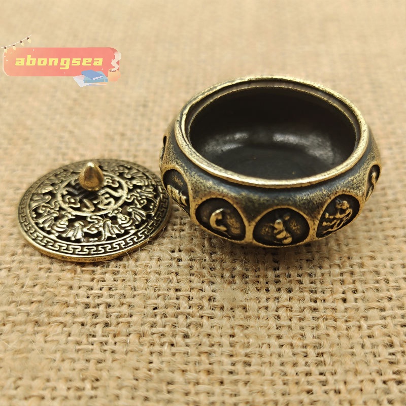 Đế Đốt Trầm Hương Chất Liệu Đồng Phong Cách Trung Hoa