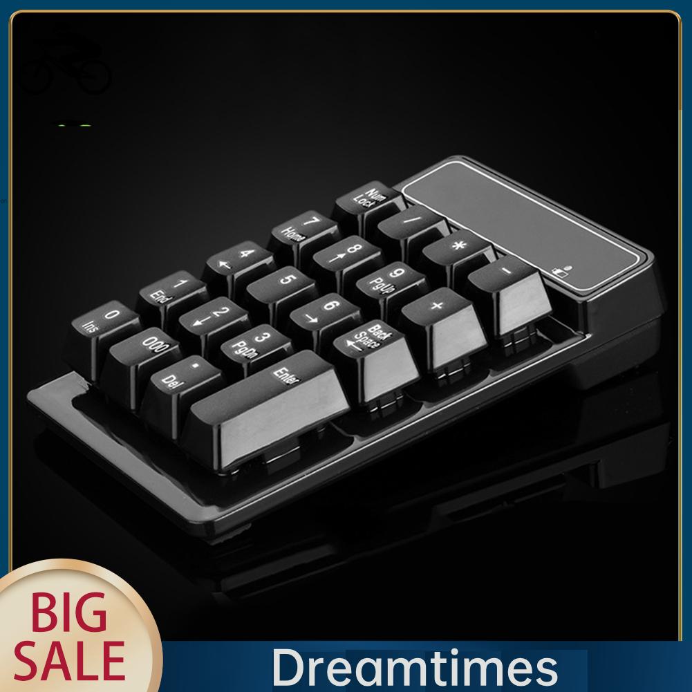 Bàn Phím Số 19 Phím Không Dây usb mini 2.4g dreamtimes1.vn Chống Nước
