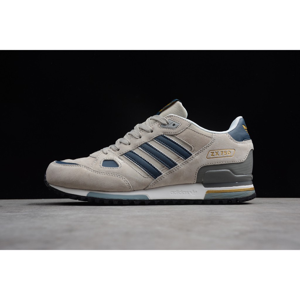 Giày Thể Thao adidas zx750 Màu Vàng / Đen Cá Tính Phù Hợp Cho nam350651830208179