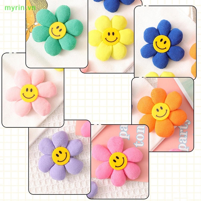 1 Trâm Cài Áo Hình Hoa Hướng Dương Cười Mặt Cười Dễ Thương vn