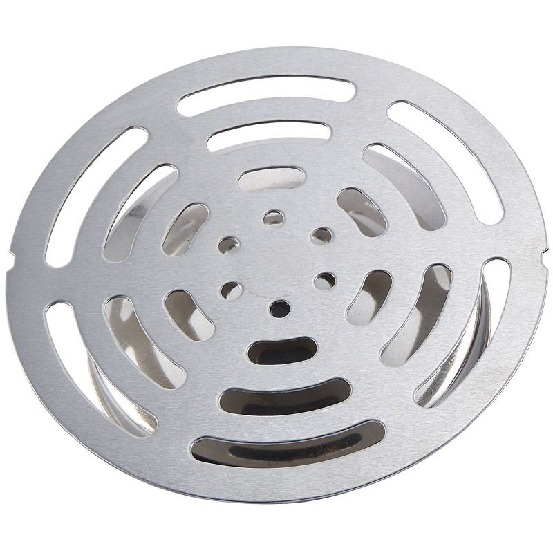 Nắp Cống Thoát Nước Sàn Nhà Tắm Hình Tròn Bằng Thép Không Gỉ 6.8 7.5 7.8 8.2 10cm