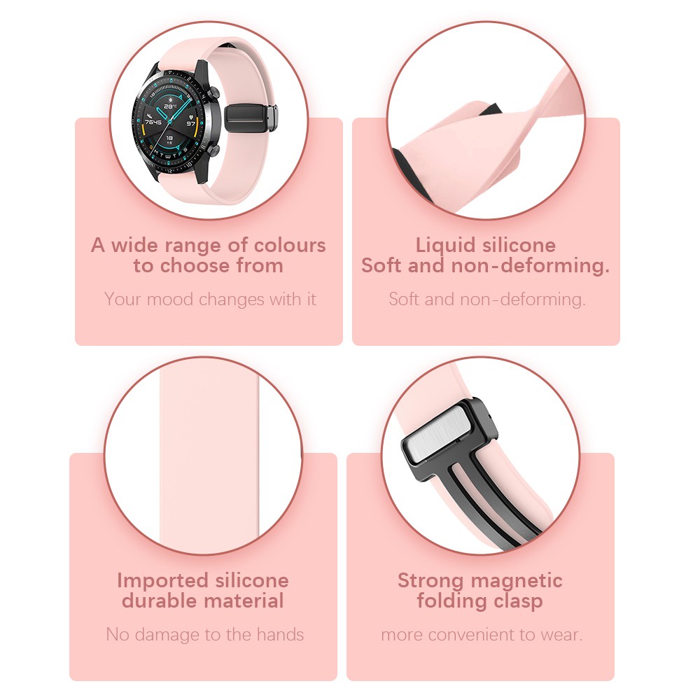 Dây Đeo Thay Thế Bằng silicone Cho Đồng Hồ samsung galaxy watch 6 5 4 40mm 44mm classic 47mm 43mm 42mm 46mm galxy watch 5 pro