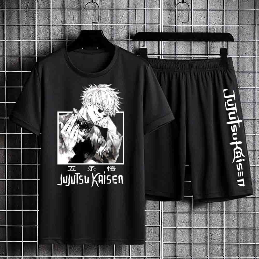 Bộ quần áo Cửu Âm Chân Kinh Kaisen Set Áo Thun và quần Anime Unisex