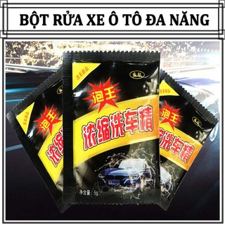 1 Gói bột tẩy rửa xe ôtô đa năng siêu sạch, siêu tạo bọt tiện dụng